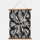 Tropische  bladeren hangend wandkleed (Voorkant)