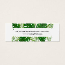 Tropische bladeren | Huwelijkswebsite