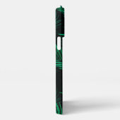 Tropische bladeren iPhone 13 Pro Max Hoesje (Rechterkant)