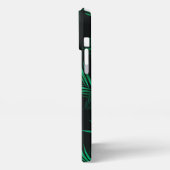 Tropische bladeren iPhone 13 Pro Max Hoesje iPhone Hoesje (Linkerkant)