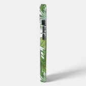 Tropische bladeren iPhone 15 Hoesje (Achterkant / Links)