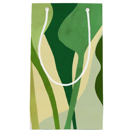 Tropische bladeren klein cadeauzakje (Voorkant)