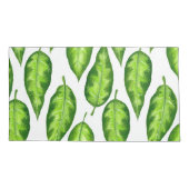 Tropische bladeren kussensloop (Achterkant-Links)