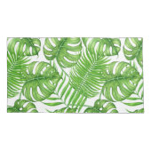 Tropische bladeren kussensloop (Achterkant-Links)