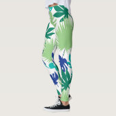 Tropische bladeren leggings (Links)