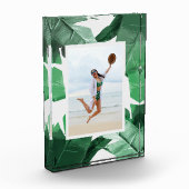 Tropische bladeren Lijst voor fotoblokkering Fotoblokken (Links)