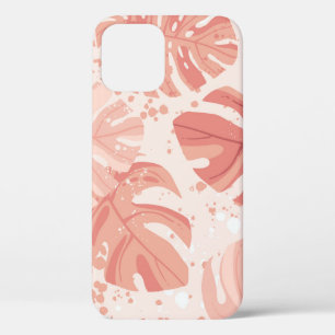 Tropische bladeren: met de hand getekend patroon. Case-Mate iPhone case
