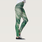 Tropische bladeren met regendruppels leggings (Rechts)