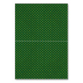 Tropische bladeren moderne bruiloft escort kaart (Achterkant)