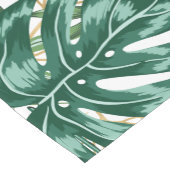 Tropische bladeren Monstera Home Decor Kitchen Korte Tafelloper (Hoek)