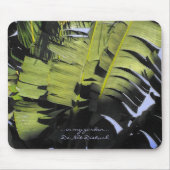 Tropische bladeren muismat (Voorkant)