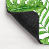 Tropische bladeren muismat (Hoek)