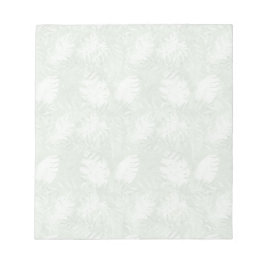 Tropische bladeren notitieblok