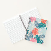 Tropische bladeren notitieboek (Binnen)