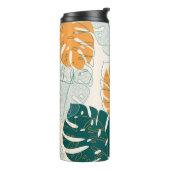 Tropische bladeren: Oerwouden afdichting Thermosbeker (Gedraaid links)