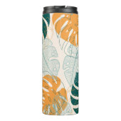 Tropische bladeren: Oerwouden afdichting Thermosbeker (Achterkant)