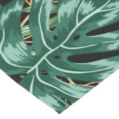 Tropische bladeren Palm Monstera Home Decor Kitche Korte Tafelloper (Hoek)