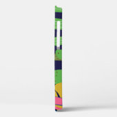 Tropische bladeren, papegaaien: zomer achtergrond. Case-Mate iPhone case (Achterkant / Links)