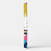 Tropische bladeren, papegaaien: zomer achtergrond. Case-Mate iPhone case (Achterkant / Rechts)