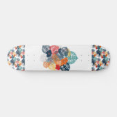 Tropische bladeren persoonlijk skateboard (Horizontaal)