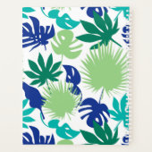 Tropische bladeren planner (Achterkant)