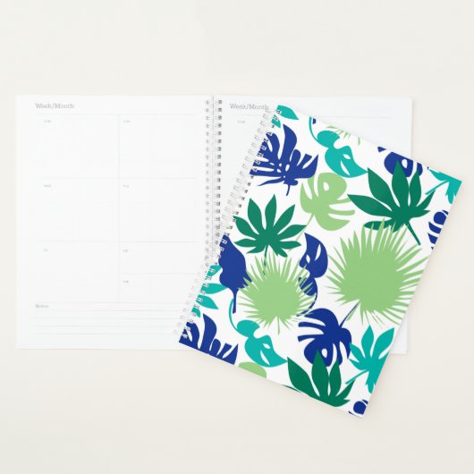 Tropische bladeren planner (Display)