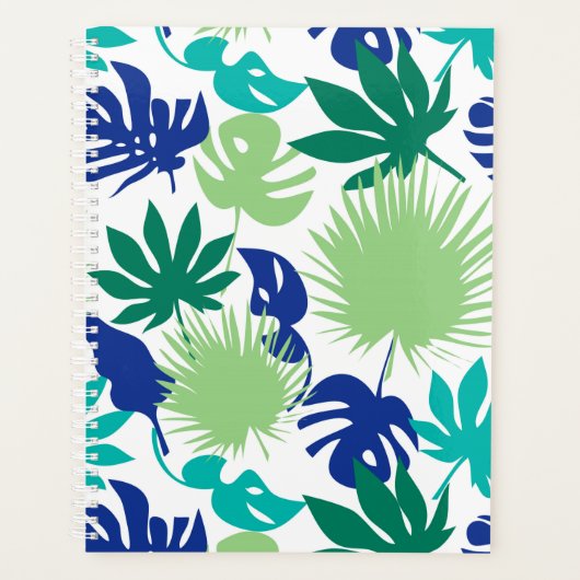 Tropische bladeren planner (Voorkant)