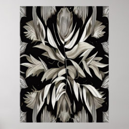 Tropische bladeren poster