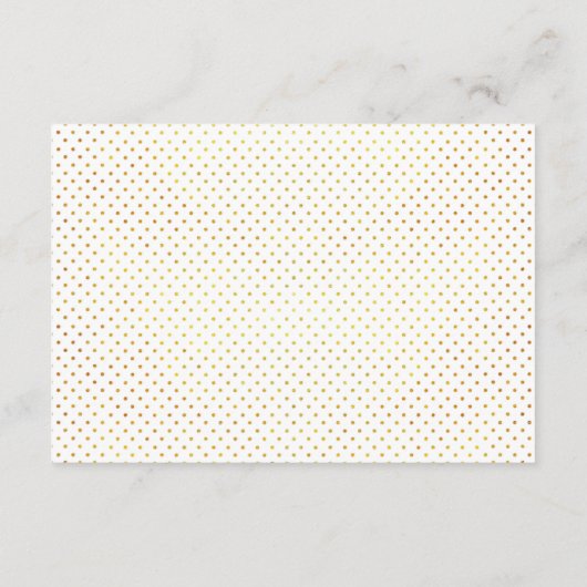 Tropische bladeren roze en gouden bruidsenbroekkaa informatiekaartje (Achterkant)