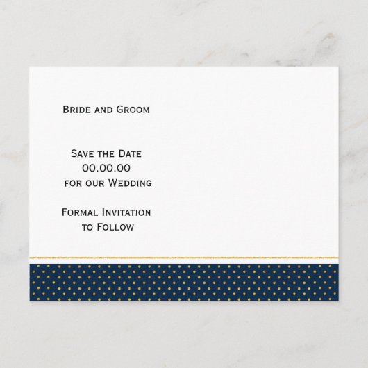 Tropische bladeren roze, marineschandbruiloft Spar Aankondigingskaart (Achterkant)