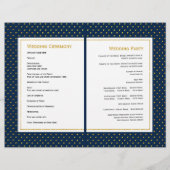 Tropische bladeren roze, tweevoudig marineschema (Achterkant)