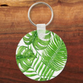 Tropische bladeren sleutelhanger (Voorkant)