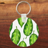 Tropische bladeren sleutelhanger (Voorkant)