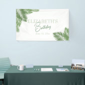 Tropische Bladeren  Spandoek (Beurs)