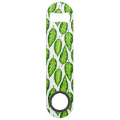 Tropische bladeren speed flessenopener (Achterkant)