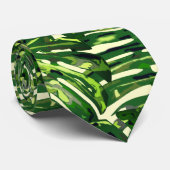 Tropische bladeren Stropdas (Opgerold)