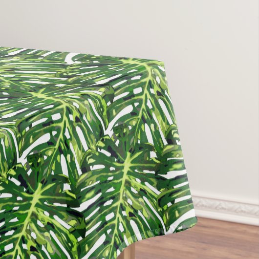 Tropische bladeren tafelkleed (Voorbeeld)