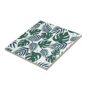 Tropische bladeren tegeltje (Zijkant)