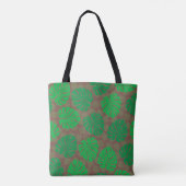 tropische bladeren tote bag (Achterkant)