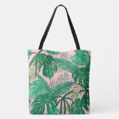 Tropische Bladeren Tote Bag (Achterkant)