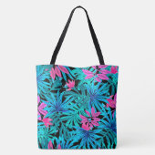 Tropische Bladeren Tote Bag (Achterkant)