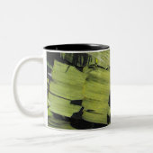 Tropische bladeren tweekleurige koffiemok (Links)