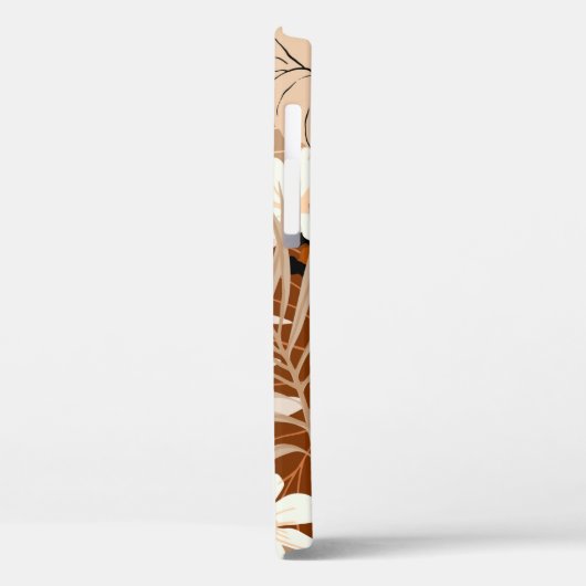 Tropische bladeren van luipaard Case-Mate iPhone case (Achterkant / Links)