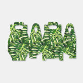 Tropische bladeren voor doos bedankdoosjes (Uitgevouwen)