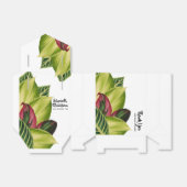 Tropische bladeren voor doos bedankdoosjes (Uitgevouwen)