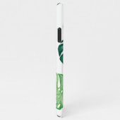 Tropische bladeren voor telefoon gevallen iPhone hoesje (Rechterkant)