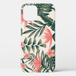 Tropische bladeren, vrolijk strandbehang. Case-Mate iPhone case