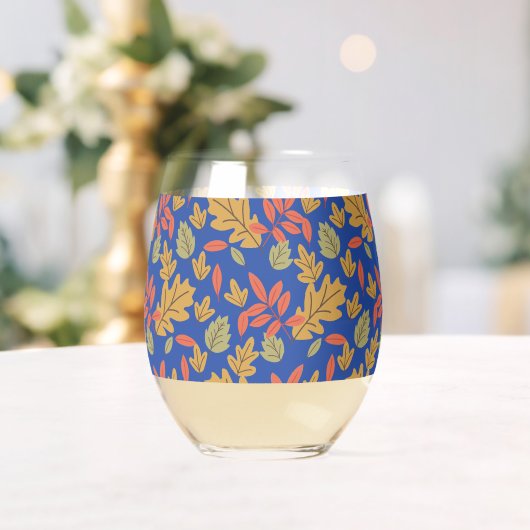 tropische bladeren wijnglas zonder voet (Insitu (Huwelijk))