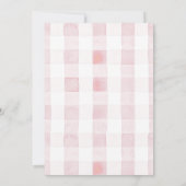 Tropische bladeren Zwembad Party Roze Volwassen Ve Kaart (Achterkant)