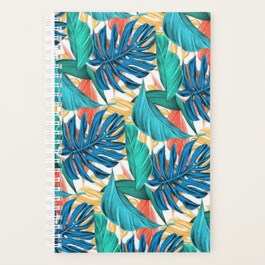 Tropische bladplanner planner (Voorkant)
